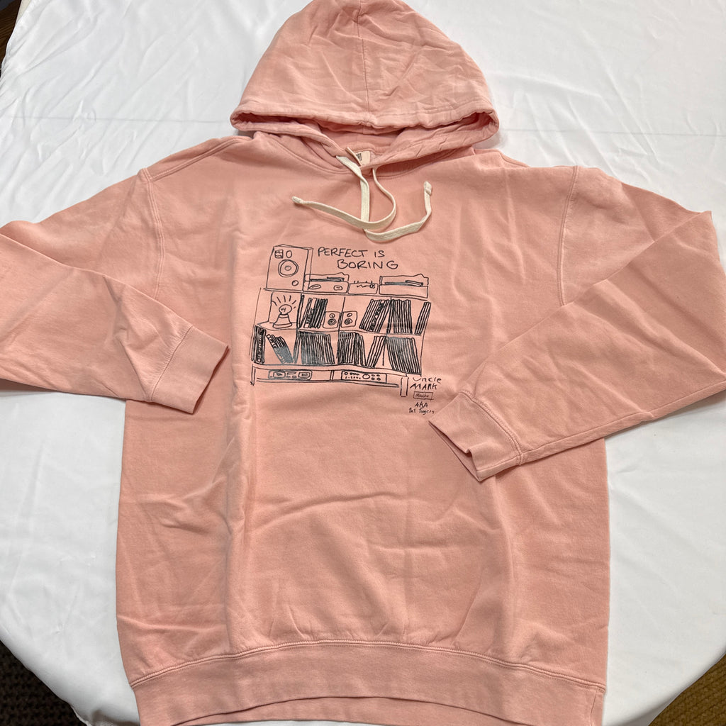 perfect is boring HOODIE COMFORT COLORS