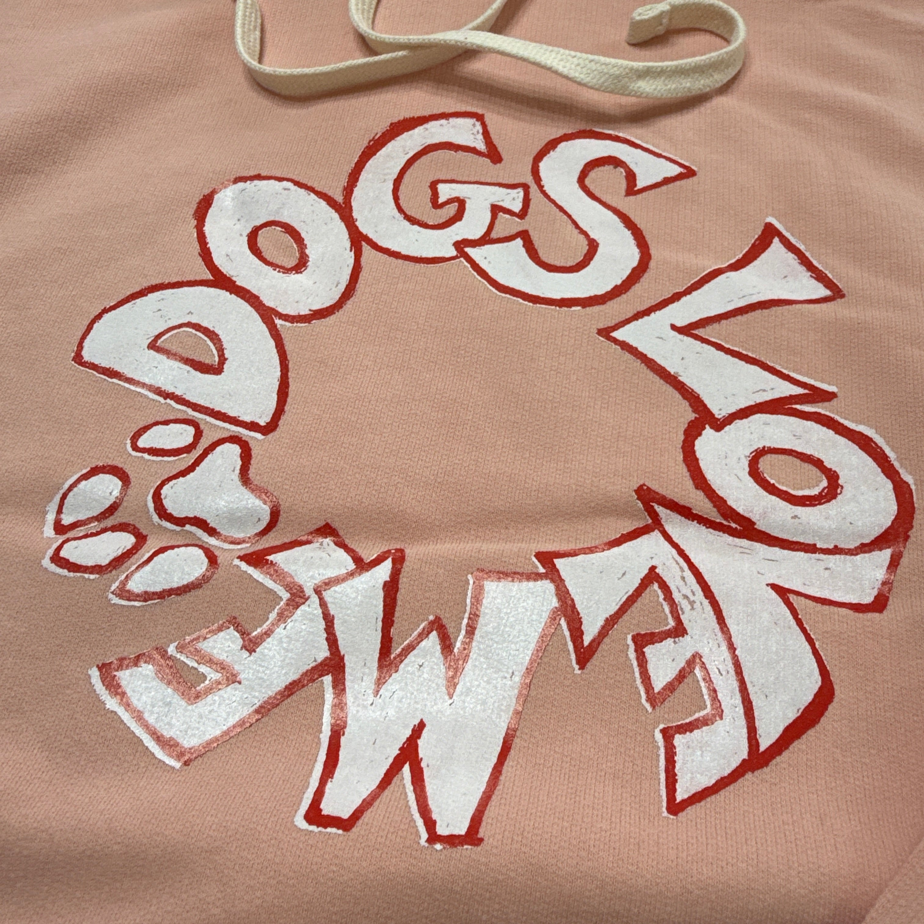 DOG LOVE ME HOODIE COMFORT COLORS