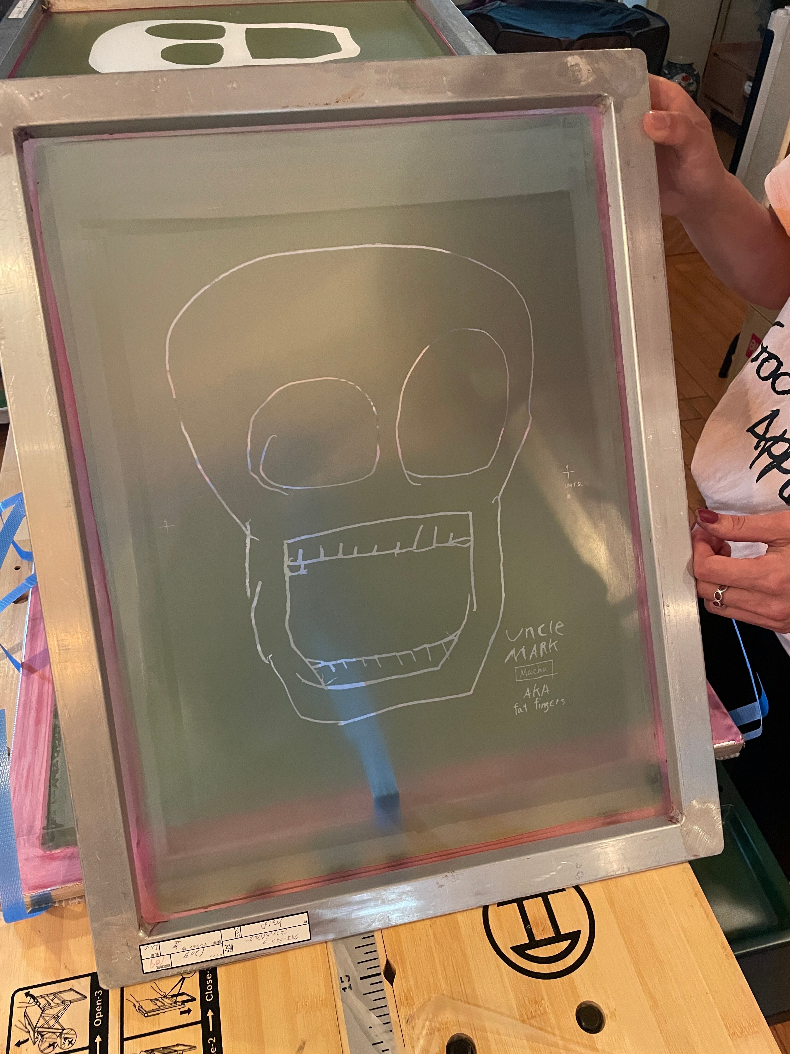 Skull short Tシャツ