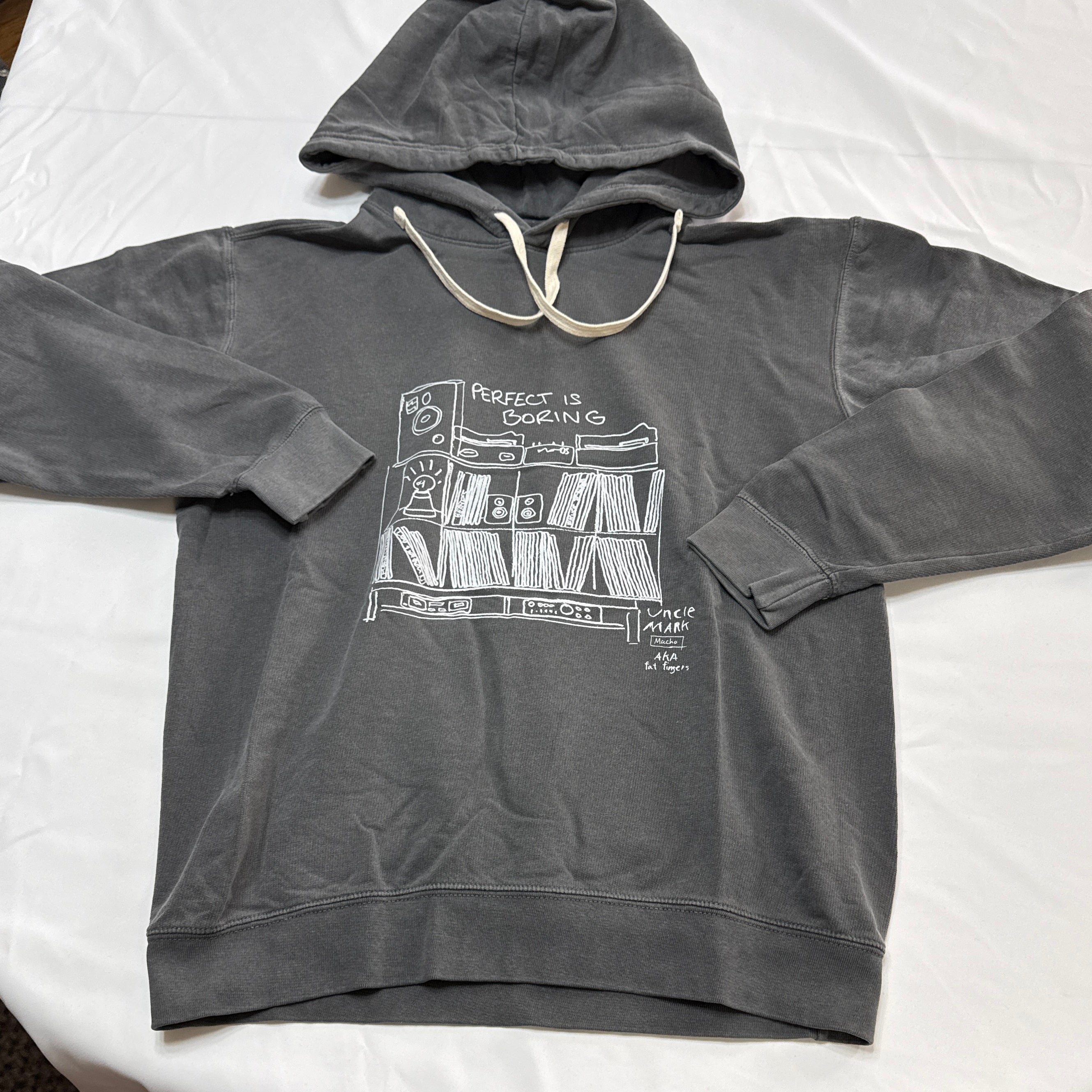 perfect is boring  HOODIE COMFORT COLORS