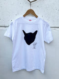 New Cat Silhouette short Tシャツ