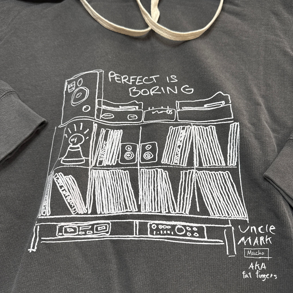 perfect is boring  HOODIE COMFORT COLORS