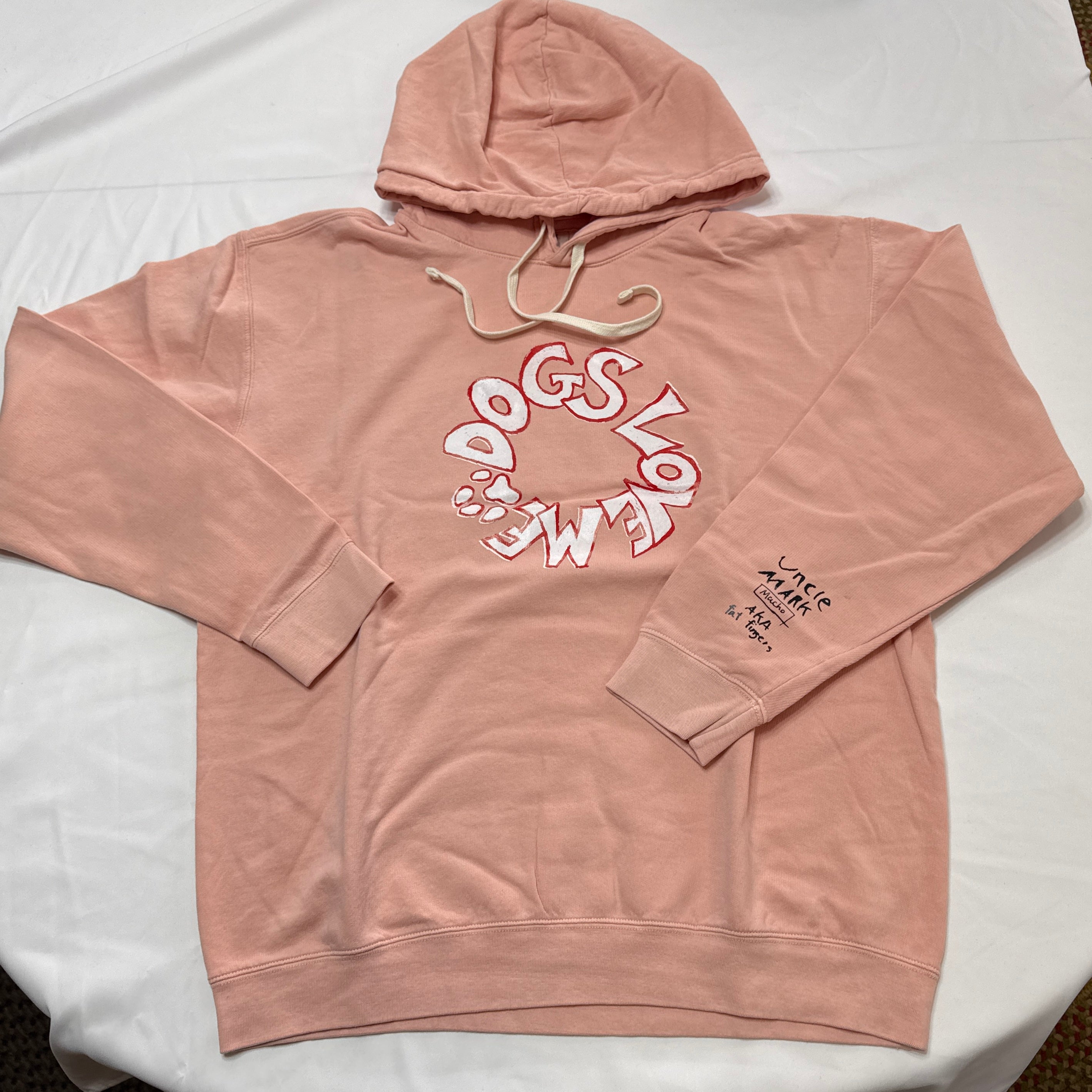 DOG LOVE ME HOODIE COMFORT COLORS