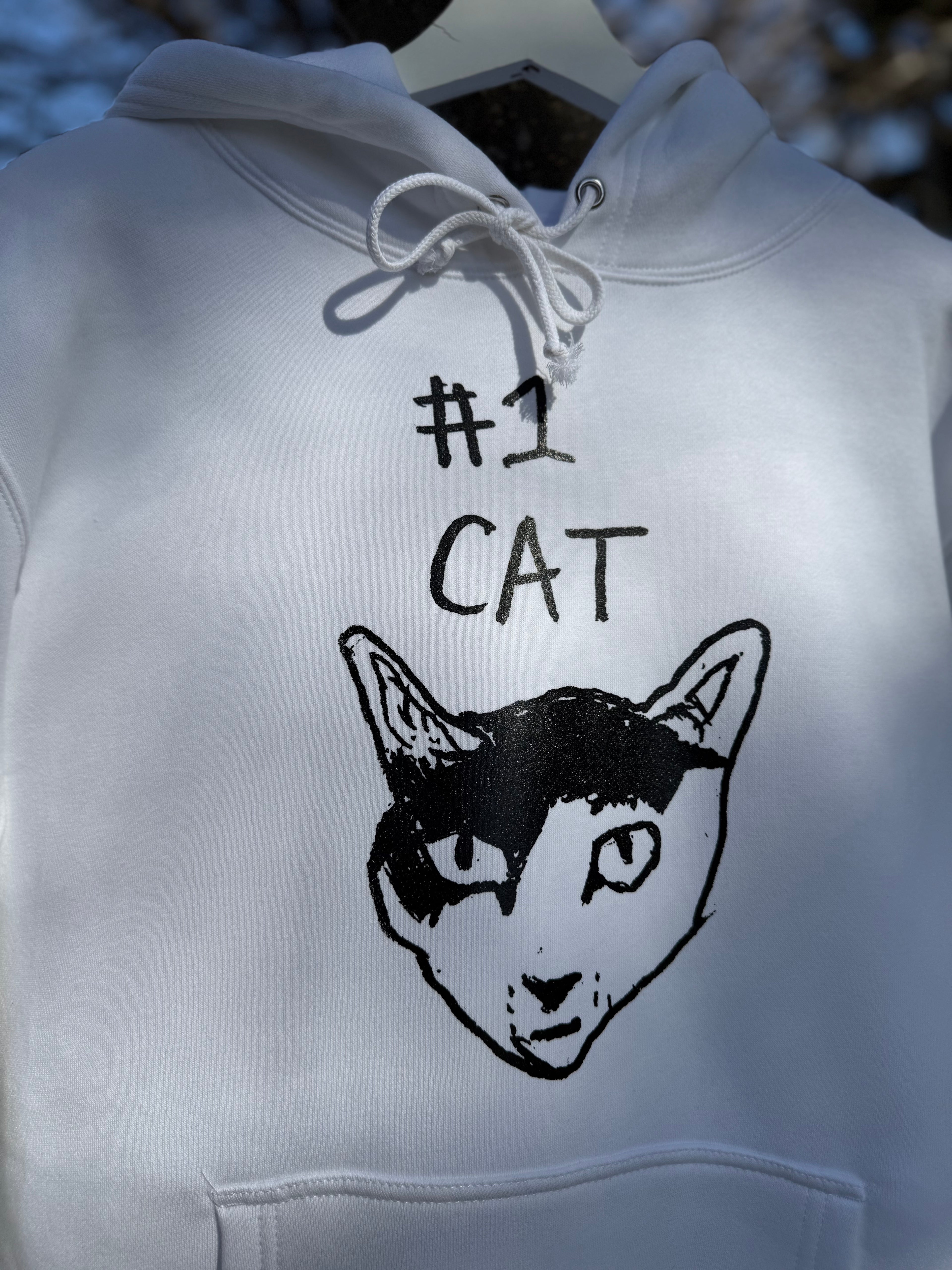 10.0オンス 裏起毛！#1 CAT パーカー