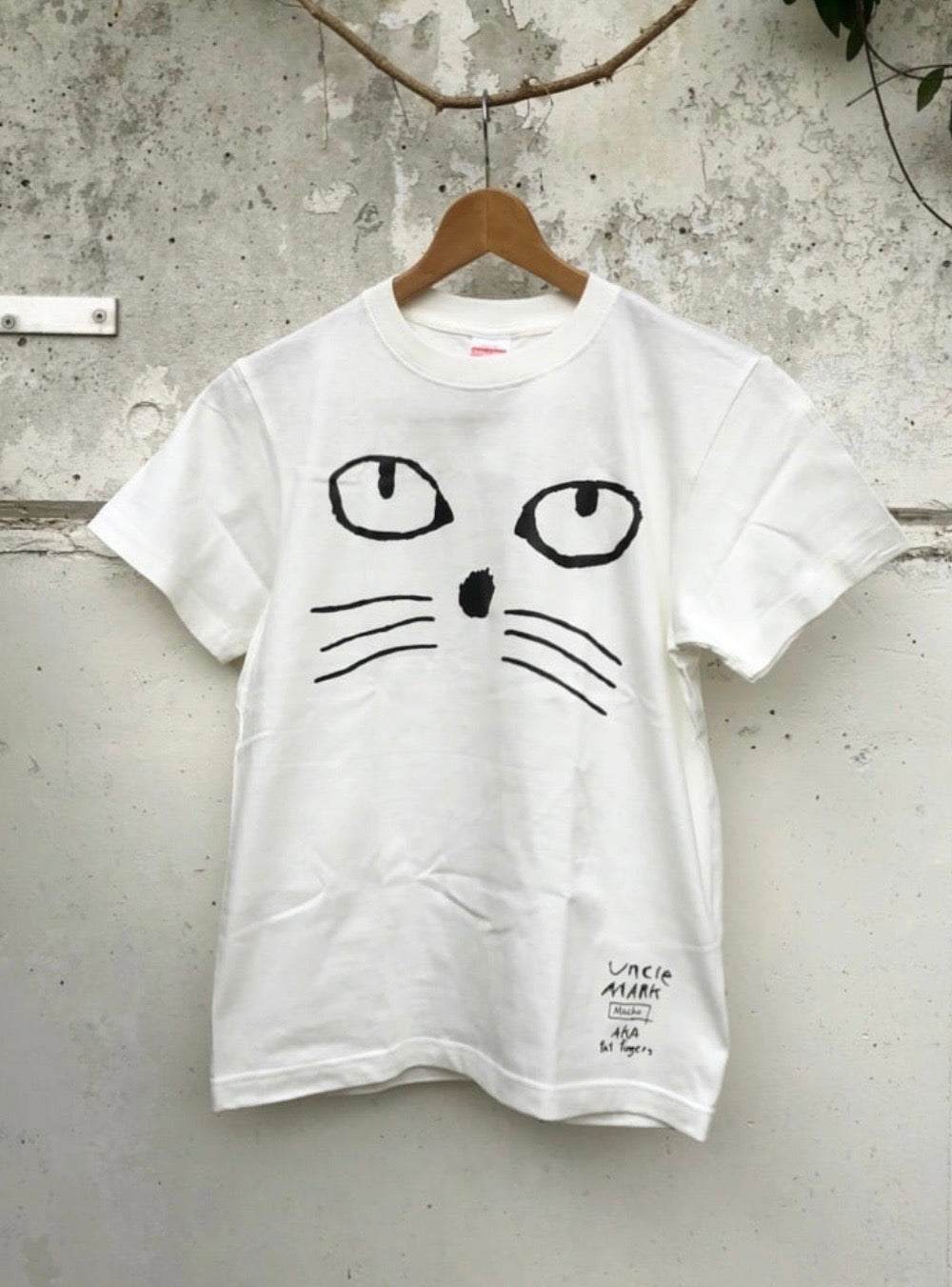Cat Face White Tシャツ