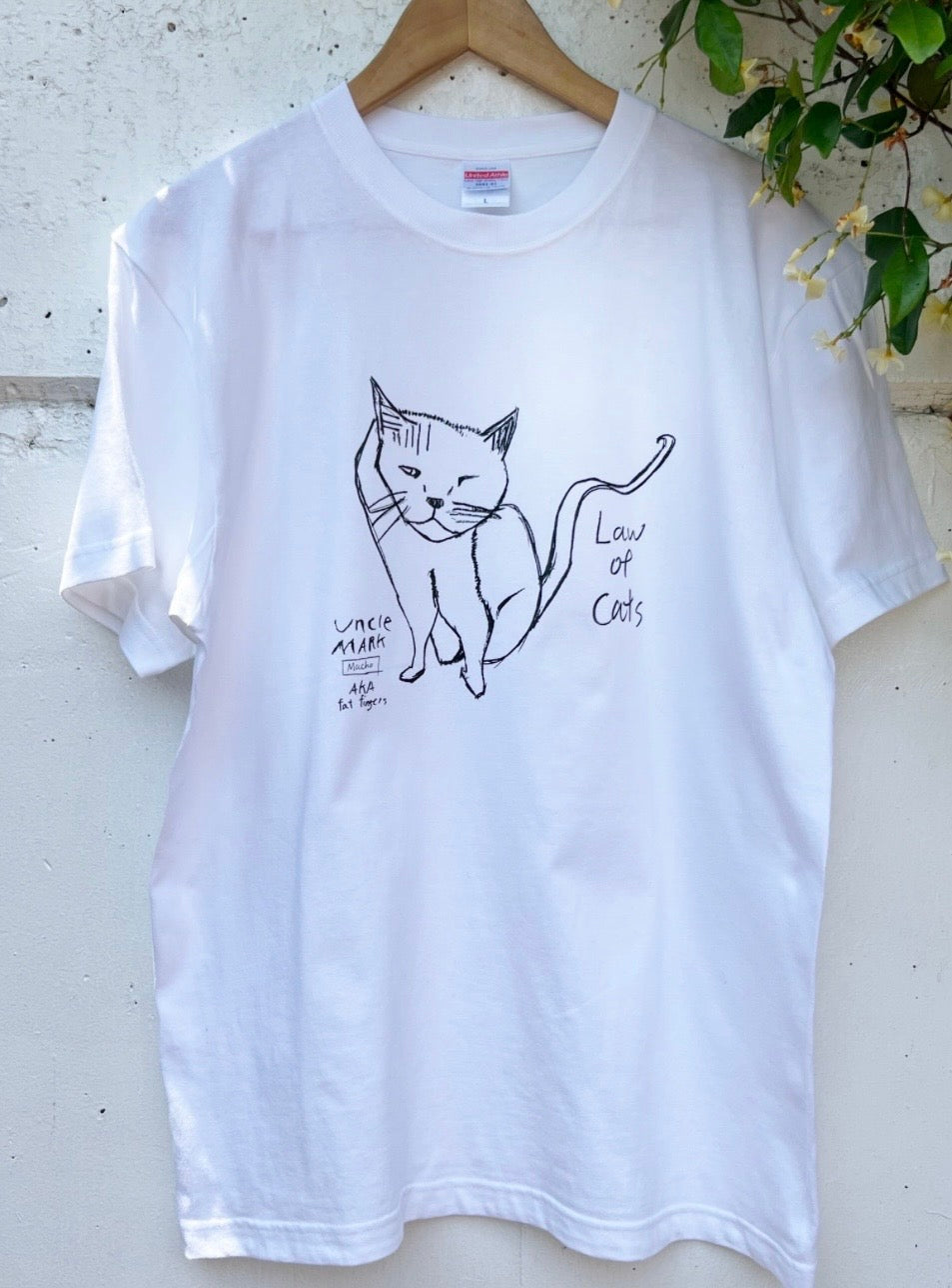 Law Of Cats Short White Tシャツ