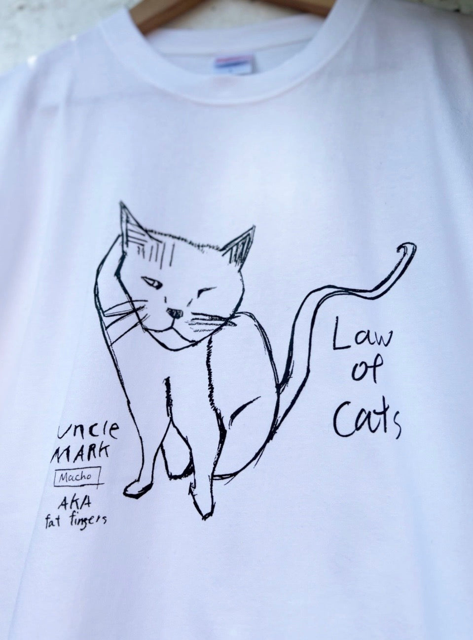 Law Of Cats Short White Tシャツ