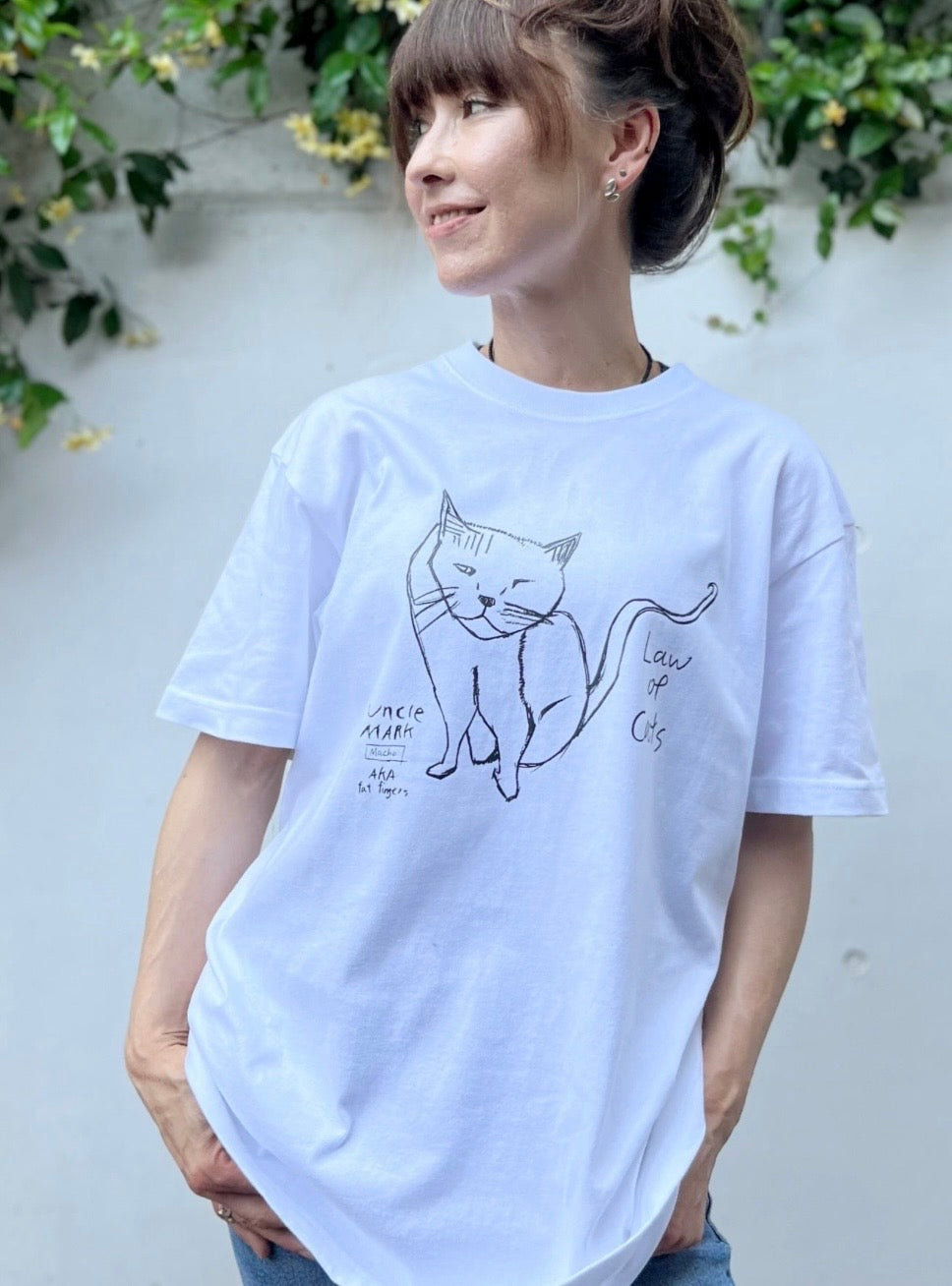 Law Of Cats Short White Tシャツ