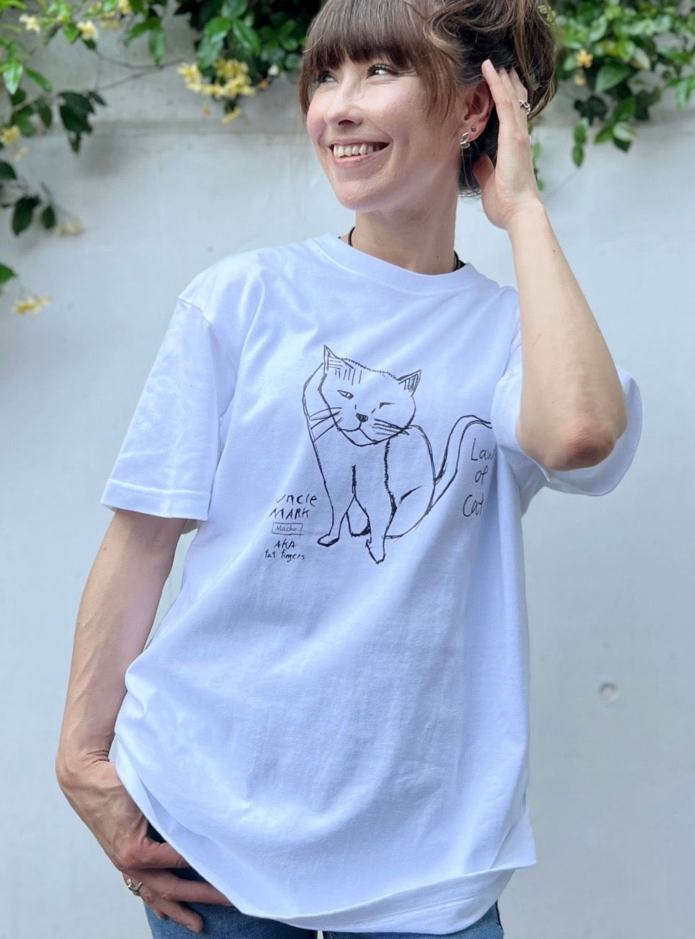 Law Of Cats Short White Tシャツ