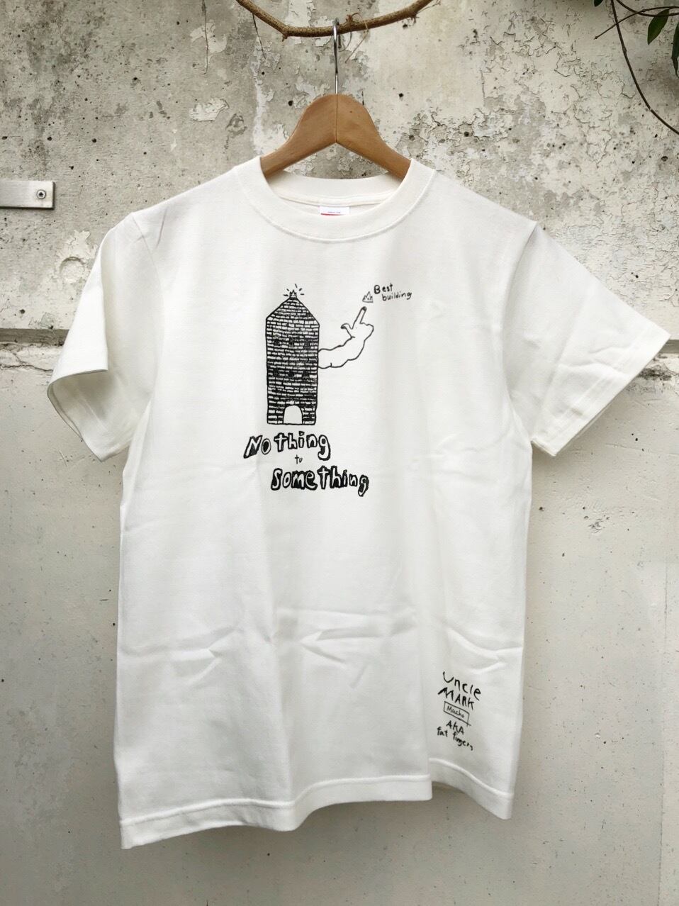 Nothing to Something Building Tシャツ